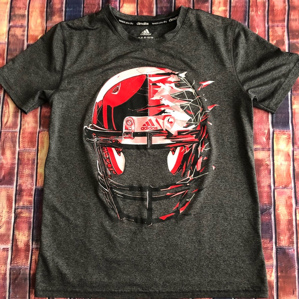 Adidas boys football t-shirt